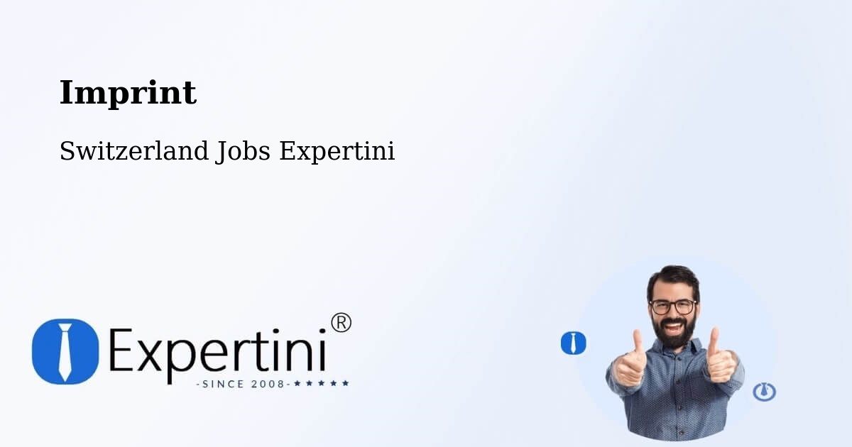 Imprint – Trachselwald - Switzerland Jobs Expertini